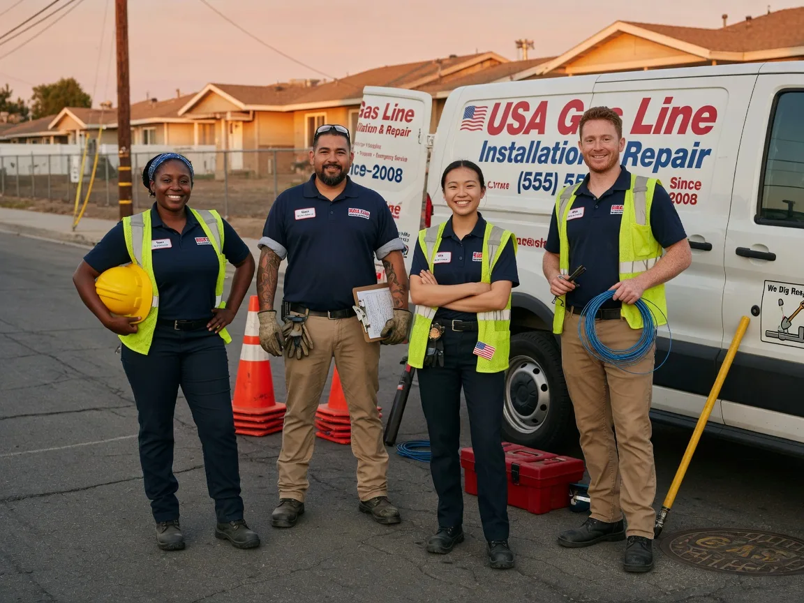 Gas Line Installation company in Gackle, ND